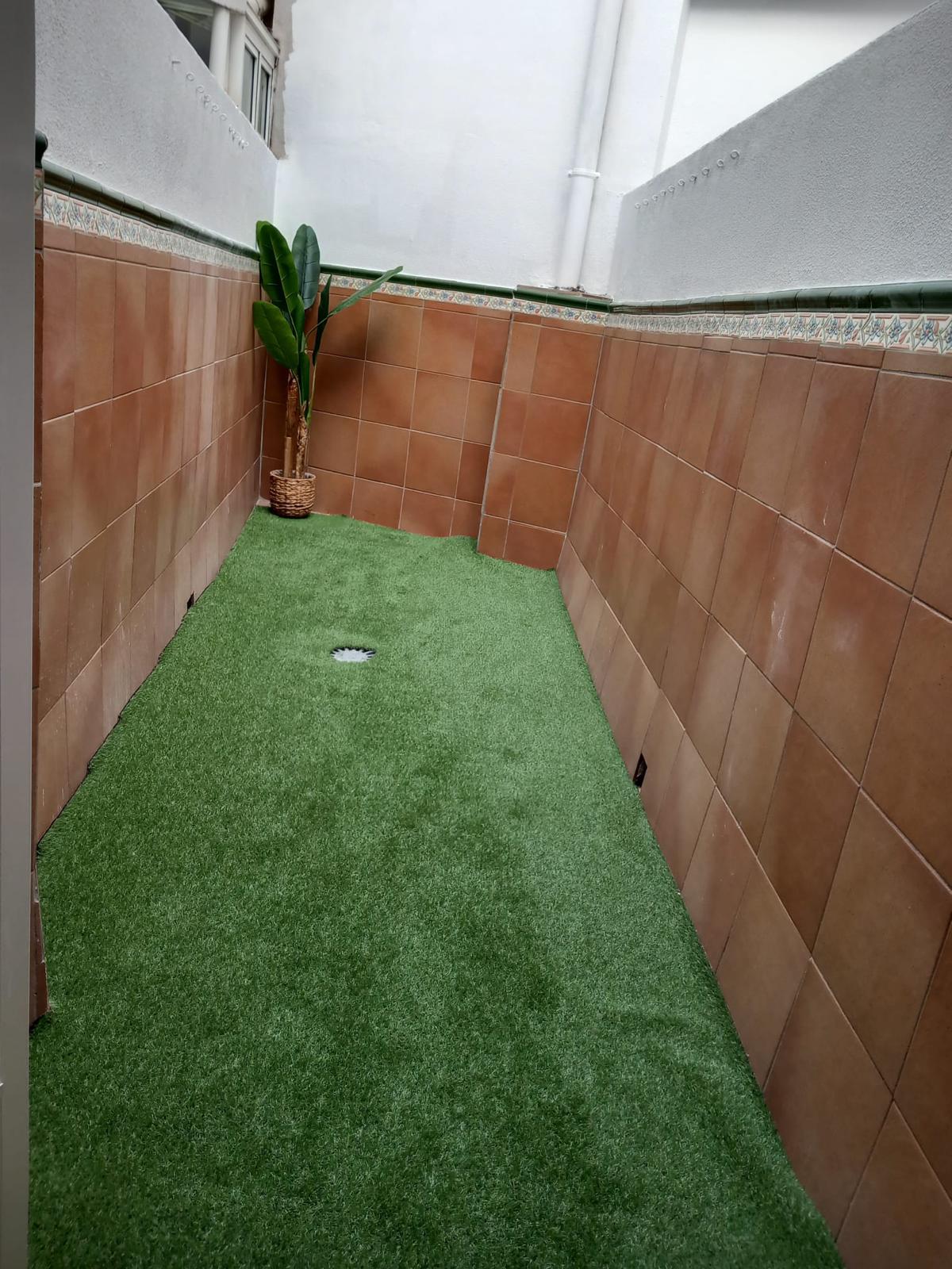 Patio privado del piso